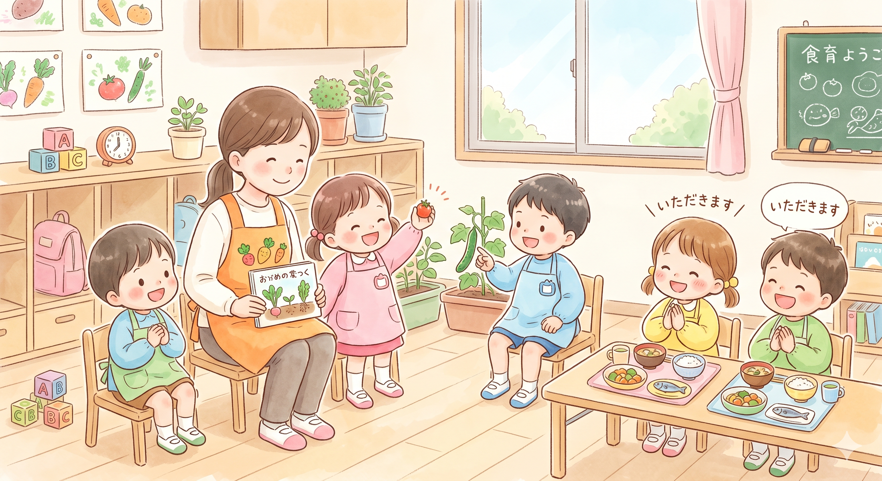 食育の様子
