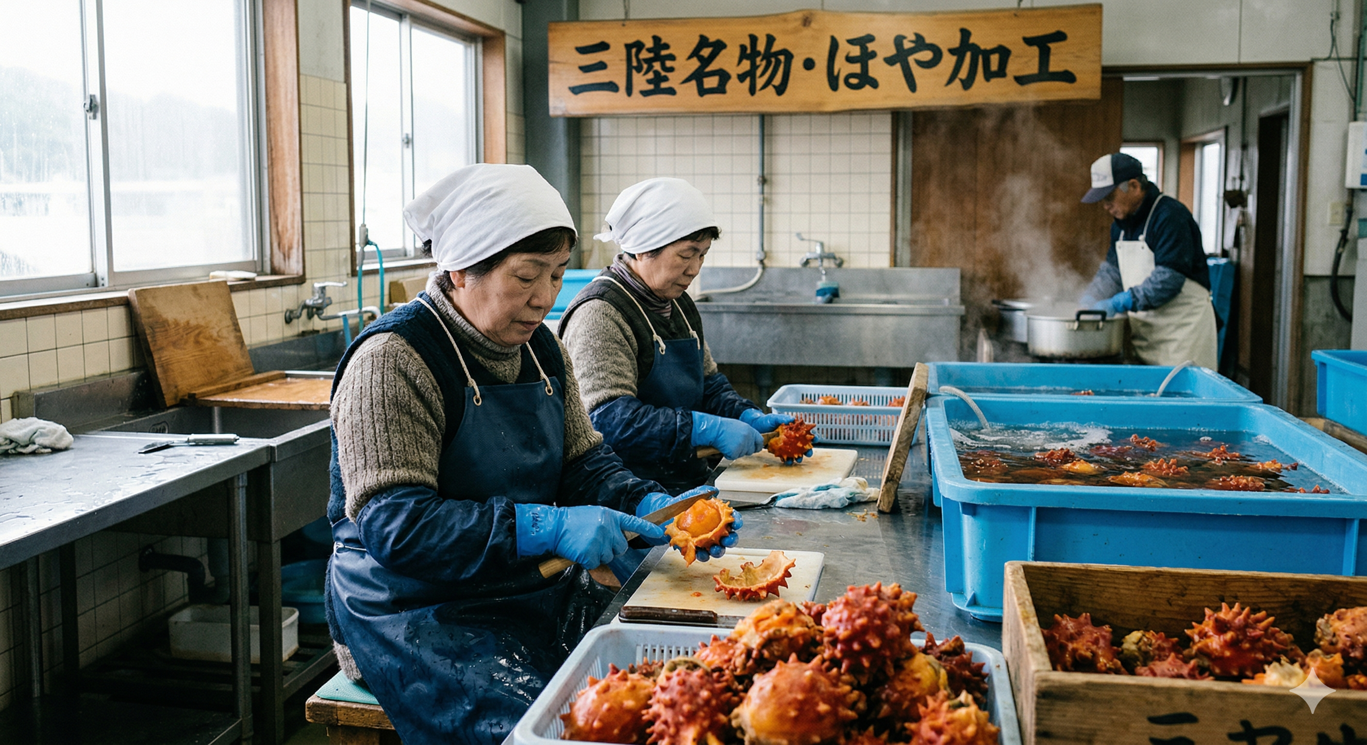 漬魚の加工