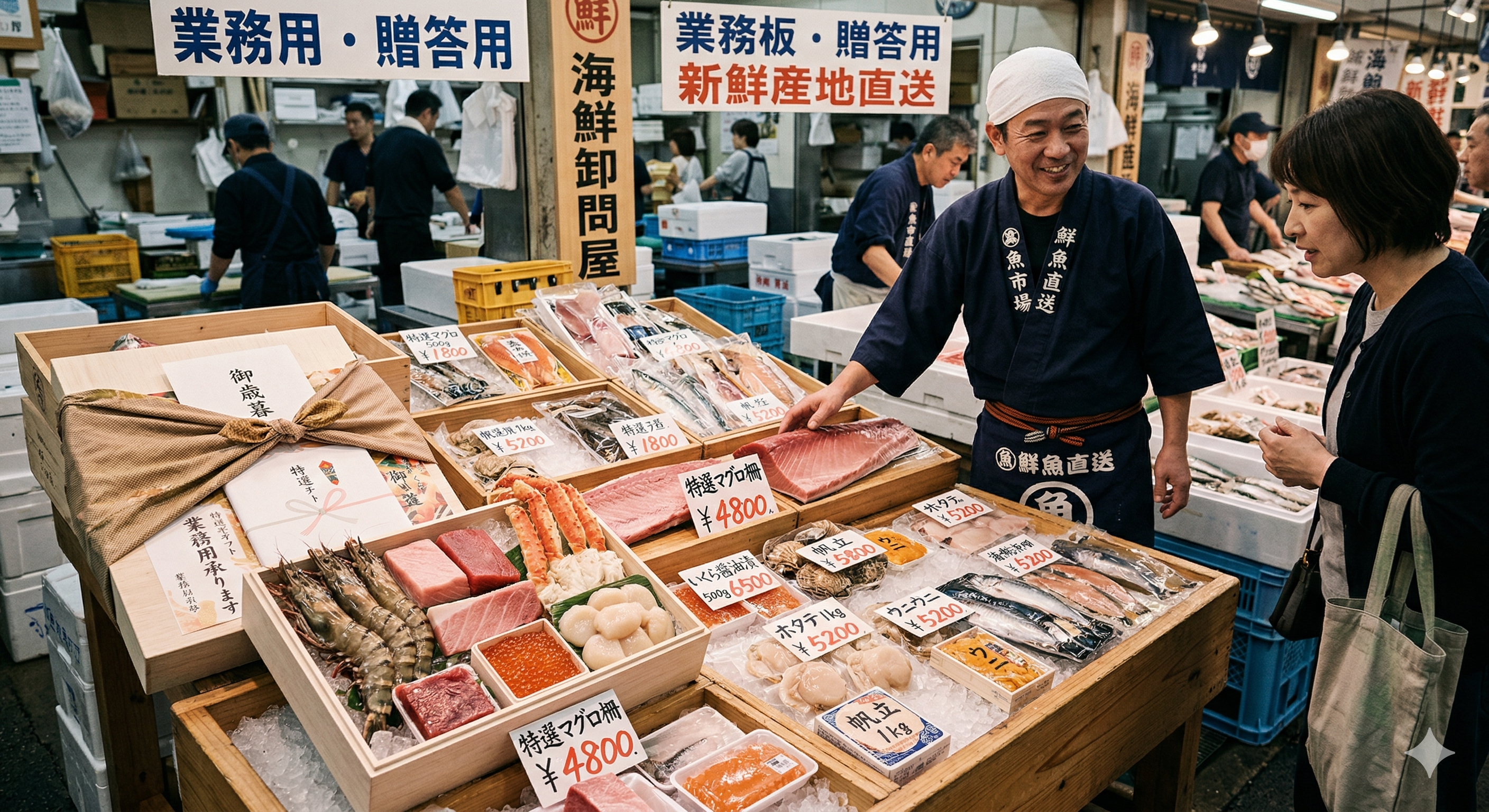 卸売・ギフト販売